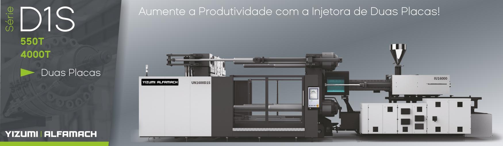Imagem Ilustrativa de Série D1S – Injetora Duas Placas