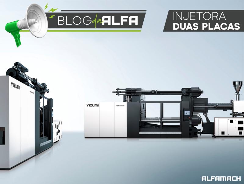 Injetora Duas Placas: quando grandes moldes exigem força, precisão e eficiência