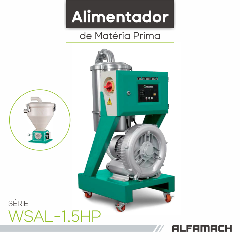 Alimentador Automático de Matéria-Prima Alfamach