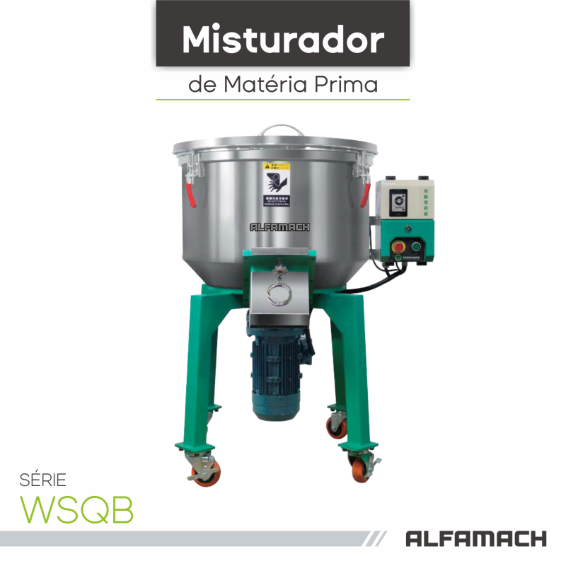 Misturador Vertical de Matéria-Prima Alfamach 